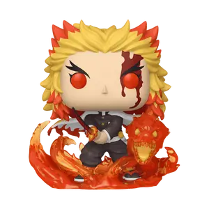 Demon Slayer Kyojuro Rengoku 9th Form Premium Funko Pop Vinyl Figure #1856