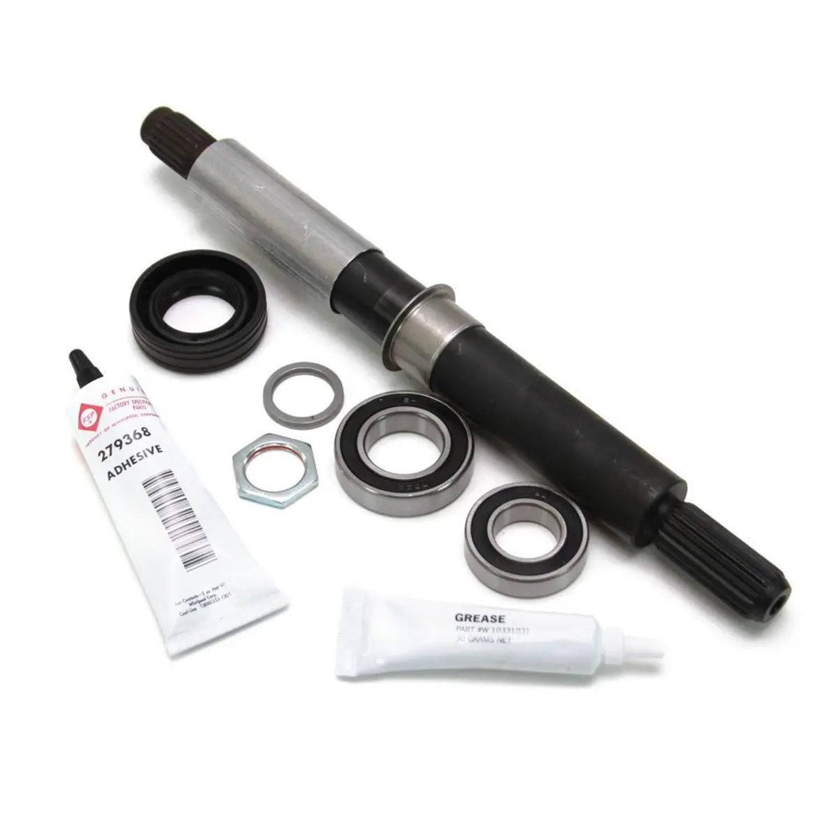 212 MAIN Compatible Aftermarket Dryer Bearing & Seal Complete Kit for Whirlpool Household Appliance Parts & Accessories That Maintains Dryer Performance