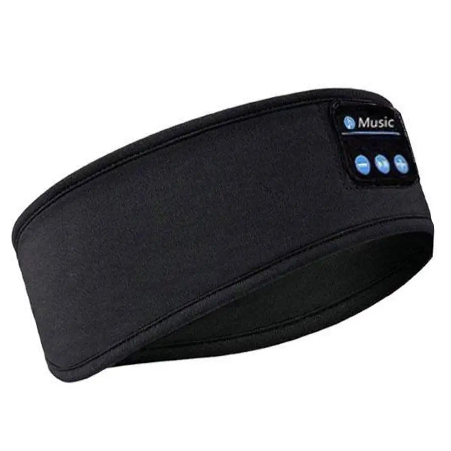 Breathable Bluetooth Wireless Sleep Headphone Headset, Sports Headband Wireless Headphones, Universal Comfortable Elastic Hifi Stereo Sound Quality Sleep Headphone, Chargeable, Charging, USB Charging Headset with Mic, Audio
