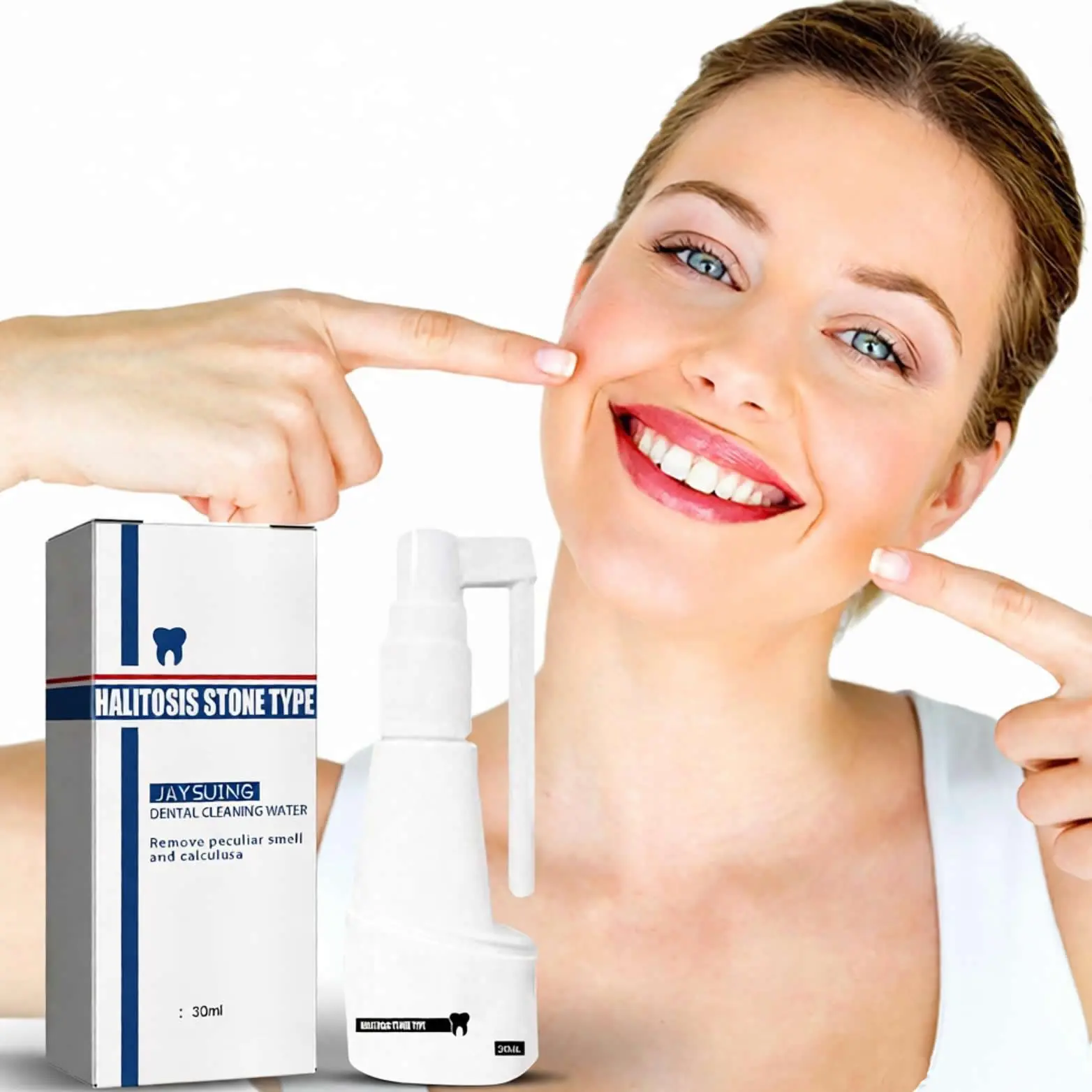 Tartar Remover, Spray to Remove Tartar, Whiten Teeth, and Eliminate Bad Breath,non sensitive teeth Oral Whitening