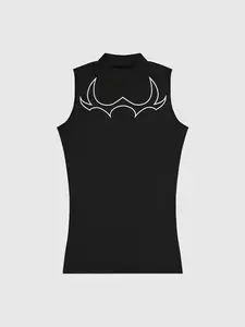 WKRCORE Black Tribal Compression Cut-Off - SS5