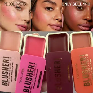 Facial Blush That Enhances Skin Tone and Contour, Matte and Smooth, Suitable for Eyes, Cheeks and Lips for A Natural, Everyday Look Makeup, Beauty Cosmetics