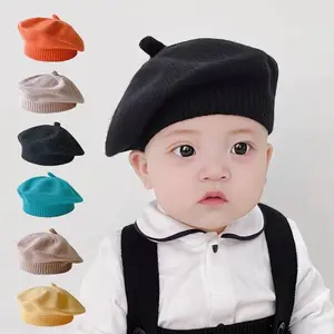 Newborn & Infant Beanie Hat - Winter Warm Knitted Beret for Toddlers, Unisex Baby Caps for Little Ones