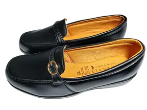 Odearly Confort Women's Genuine Leather Shoes - 100% Soft Leather Inside & Out, Non-Slip Polyurethane Sole, Comfortable Footwear for Delicate