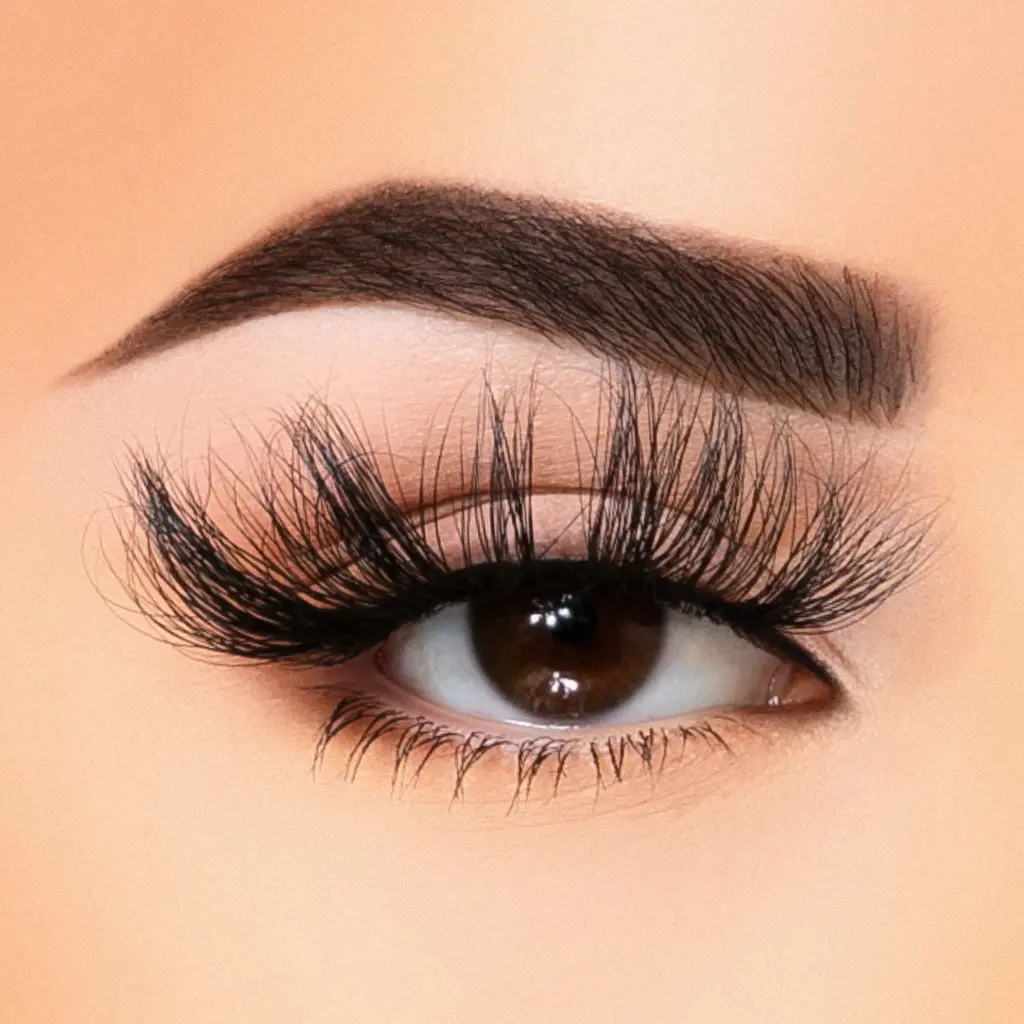 Beauty Creations OUTTA MY WAY Fluffy False Eyelashes, 35MM Faux Mink Eyelash Extensions for Makeup