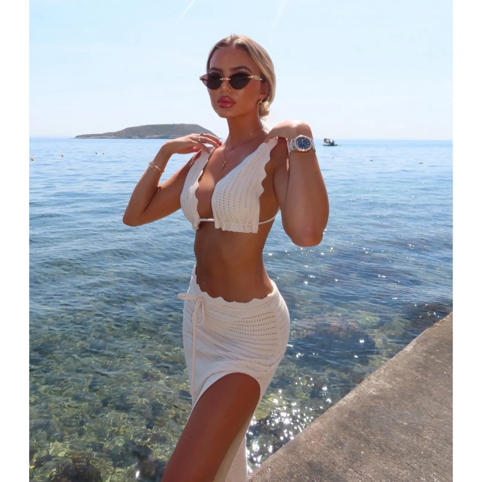 Sweet Like Summer Crochet Bralette Top