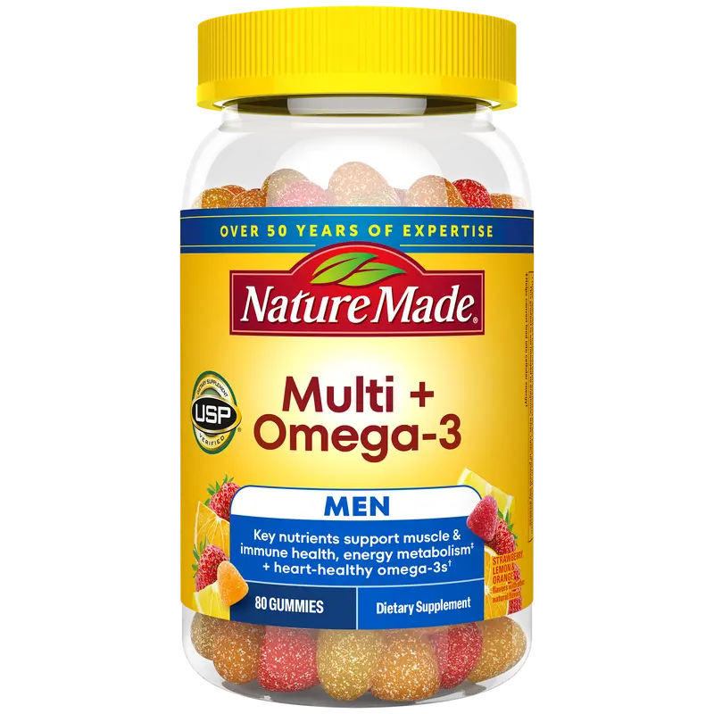 Men's Multi + Omega-3 Gummies