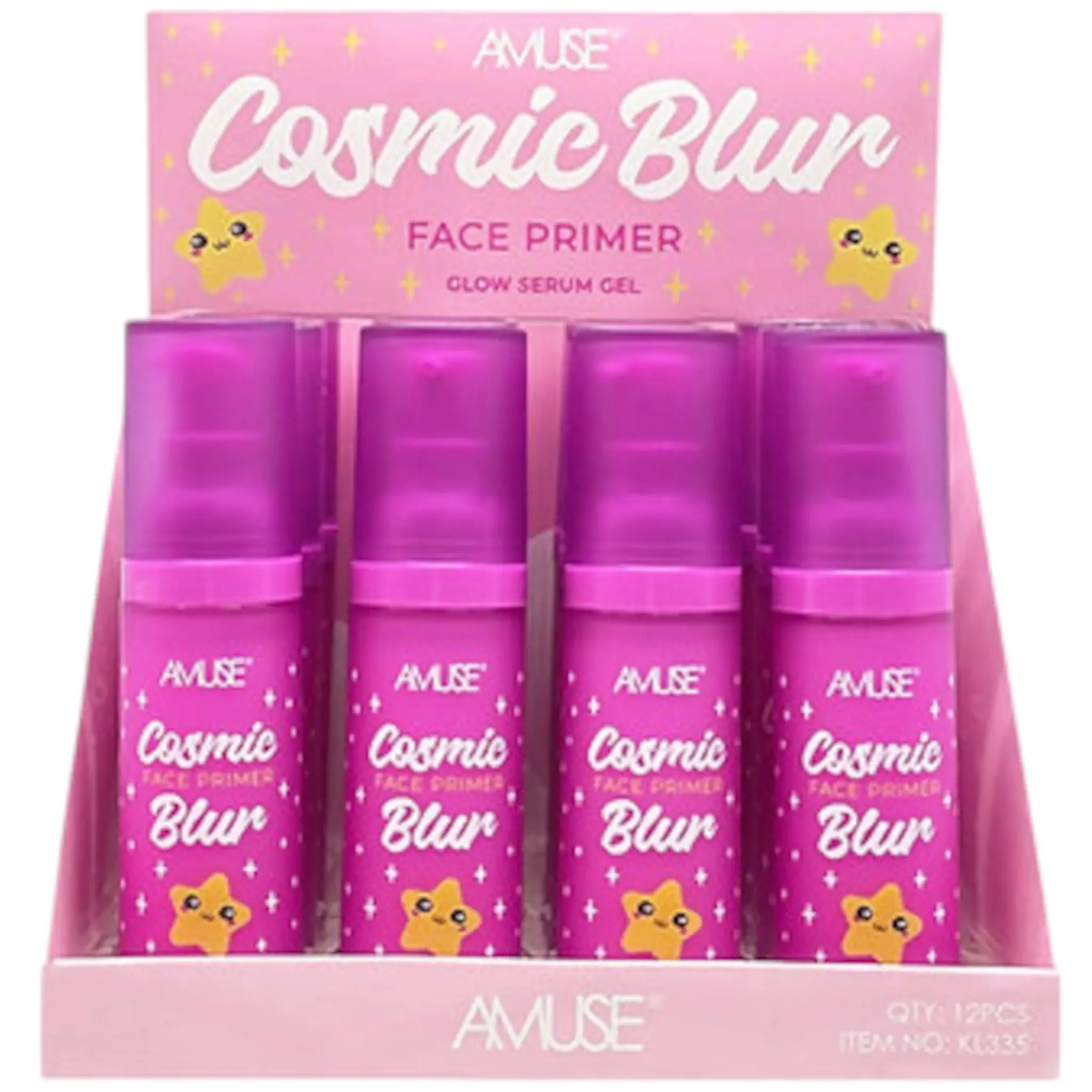 Primer Facial Cosmic Blur Amuse - Venta al por Mayor Display 12 Unidades (KL335)