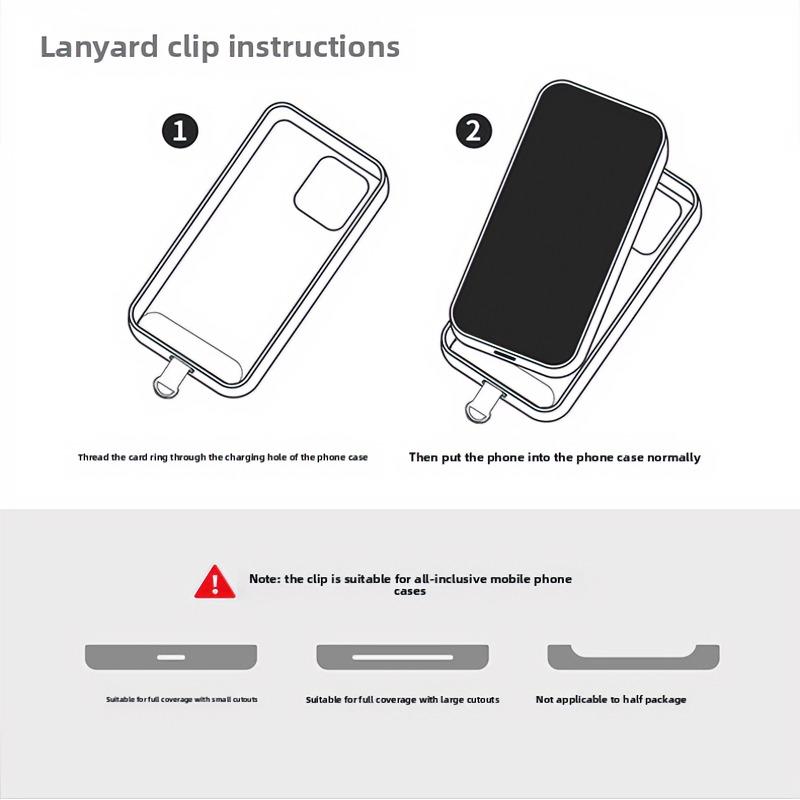 Neck-hanging 2-in-1 charging cable PD60W multifunctional mobile phone TYPE-C interface woven lanyard data cable