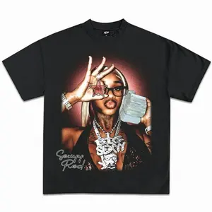 Sexyy Red Graphic T-Shirt | Trending Female Rapper Merch Tee | Hood Hot Shit Oversized Streetwear 8I0 3WH