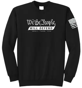 We The People Fleece Crewneck Sweatshirt