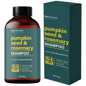 Pumpkin Seed and Rosemary Shampoo: Gentle Care, Smooth, Elegant, and Massage Shampoo