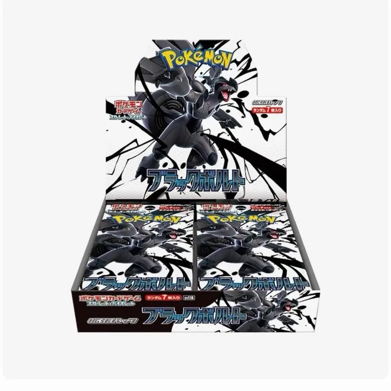 Japanese Pokemon Black Bolt Booster Box (Regular)