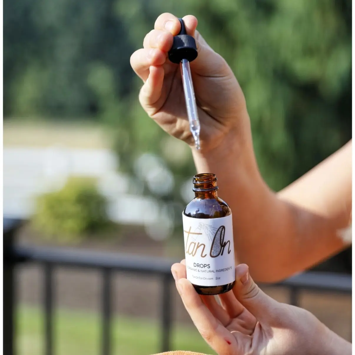 Tan On Drops - Clear organic