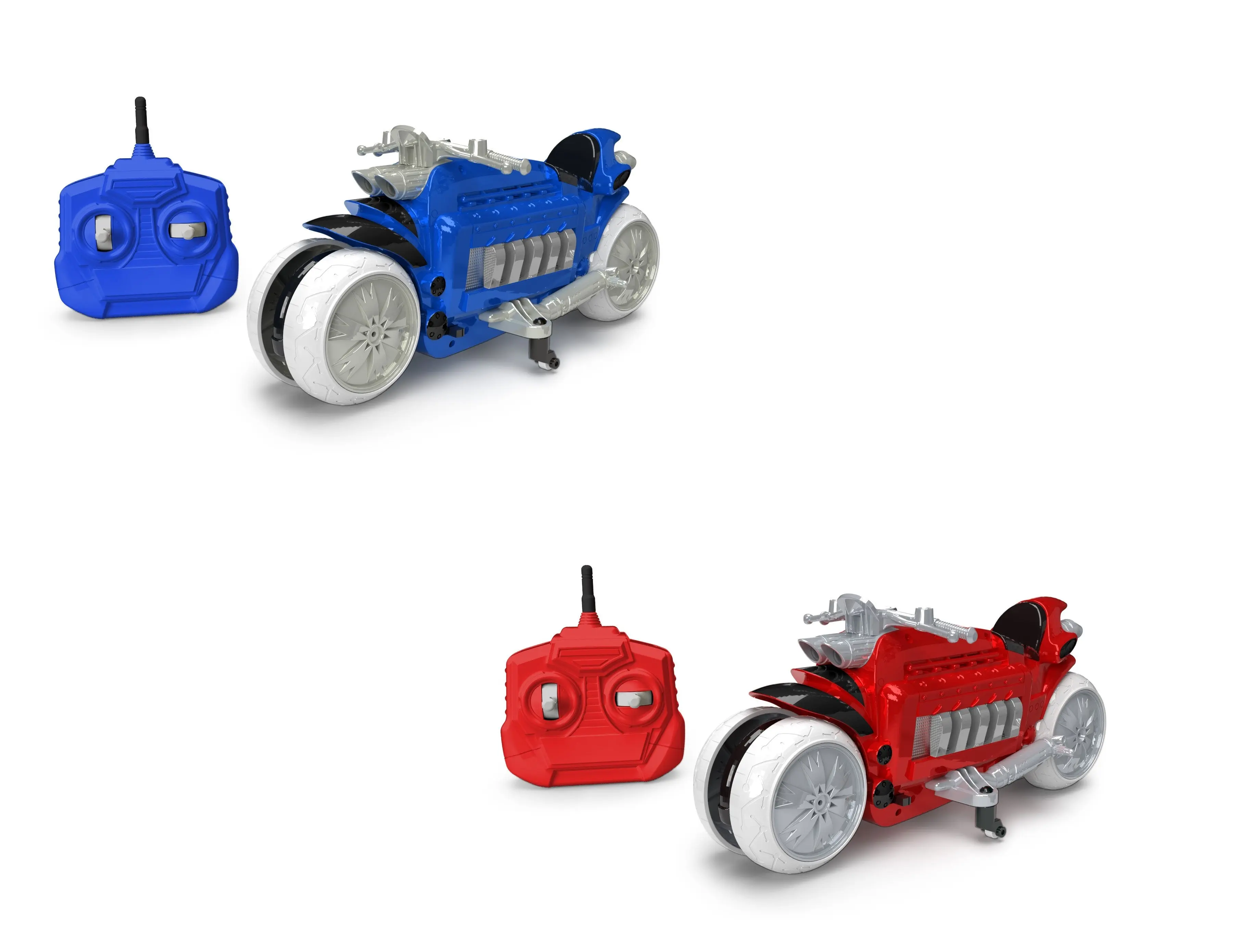 Set of 2 HoverCycles Red and Blue