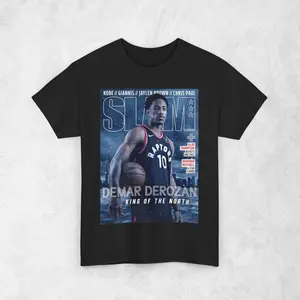 (Sale Off Up To 50%) DeMar DeRozan Shirt,SLAM Cover T-Shirt, Unisex Sports Tee, Vintage Retro Basketball Streetwear, Gift For Men