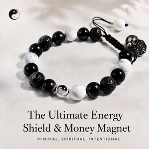 Tai Chi Luck Guardian Bead Bracelet - Emotional balance