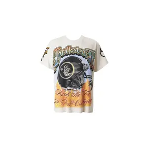 HELMET TEE "Cream" HSR172