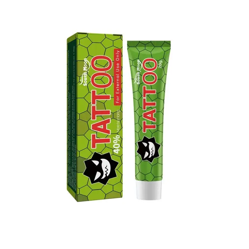 South Moon Tattoo Relief Cream, To Relieve Tattoo Piercing Pain To Relieve Pain Repair Skin Care Relief Cream, Soothing Aftercare Formula, Reduces Redness And Irritation, Supports Skin Healing, Hydrating Non-Greasy Texture