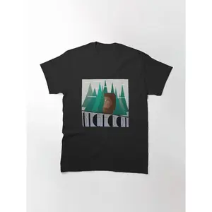 Bigfoot Deco Travel Poster Classic T-Shirt
