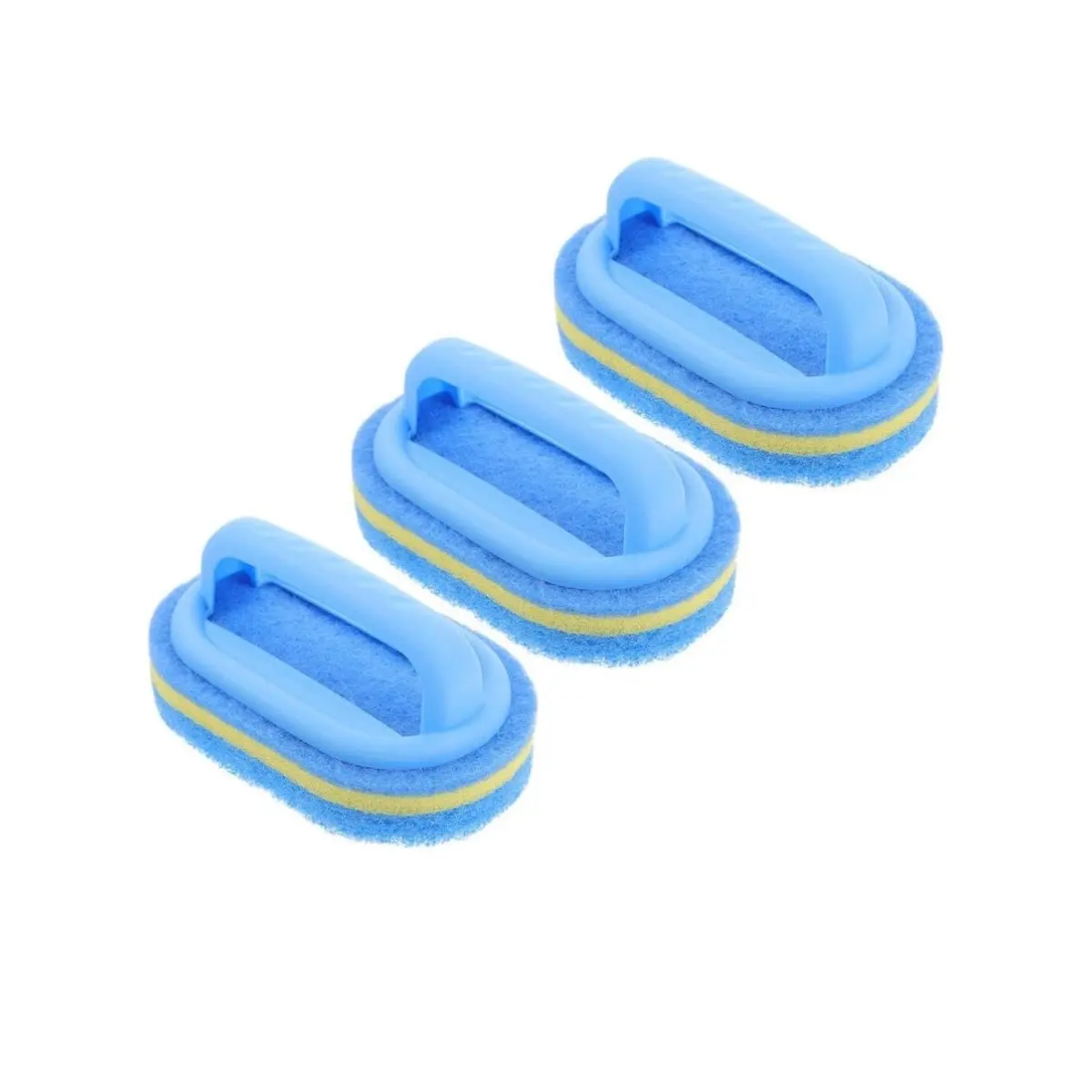 3 pack Handle Cleaning Brush Sponge Kitchen Cleaning Brush Sink