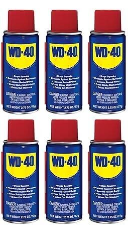 WD-40  Original Formula, Multi-Use Product, 2.75 OZ [Pack of 6]