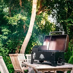 Wood Pellet Grill - Perfect for Cooking Delicious Meals - Utensils, Wooden