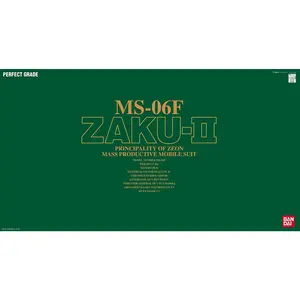 Bandai Hobby Mobile Suit Gundam MS-06F Zaku II Perfect Grade PG 1/60 Scale Model Kit