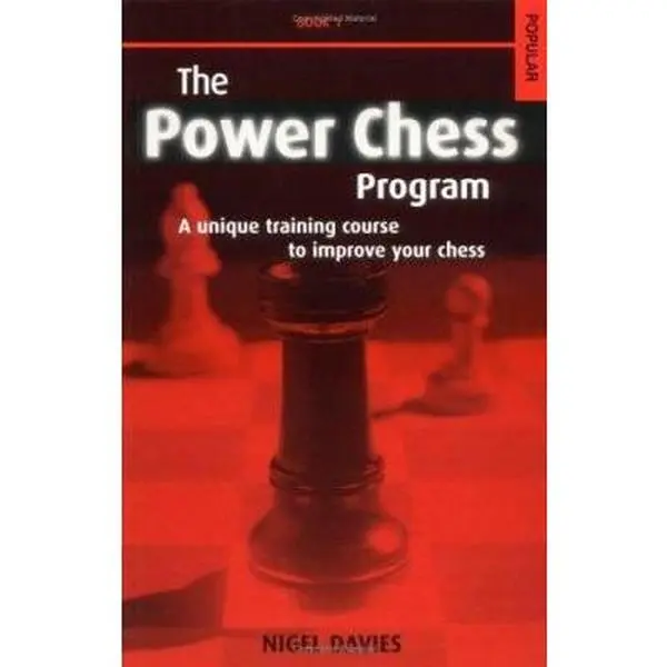 USED-The Power Chess Program: Book 1: A Unique Training Course to Improve Your Chess by Nigel Davies (Paperback)