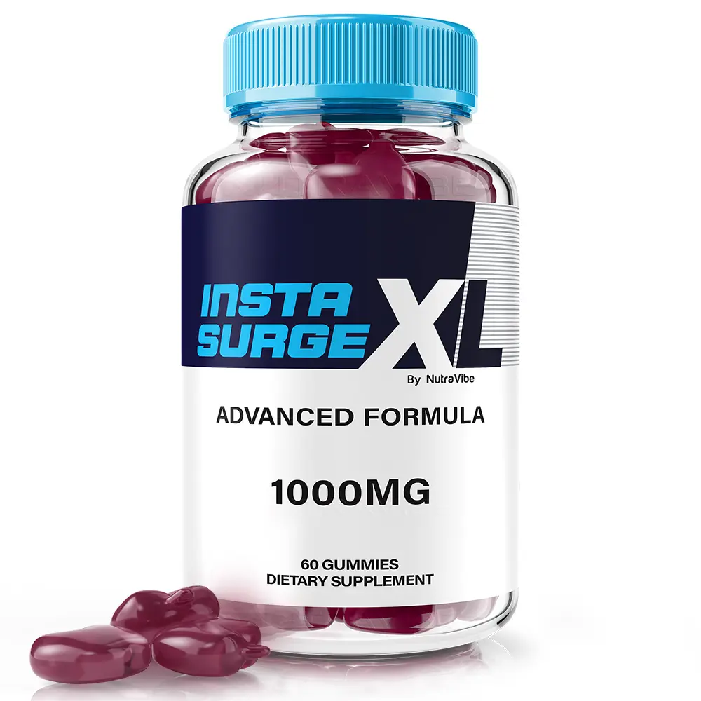 Insta Surge XL Gummies - InstaSurgeXL Advanced Formula 1000mg Gummies with Natural Ingredients for Health & Wellness