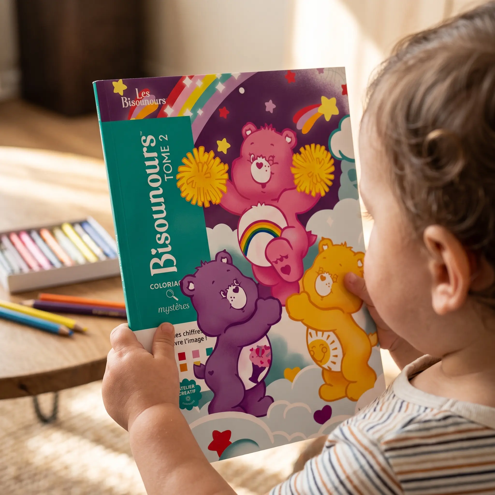 Coloriages Mystères: Bisounours Tome 2 – Creative Relaxation Coloring Book
