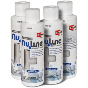 Liphontcta (4)-Pack  HVAC Condensate Nu-Line Drain Cleaner, 8 Ounce