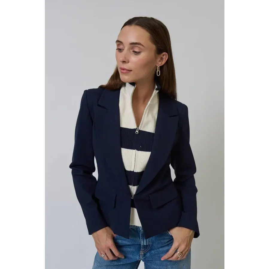 Chelsea Rugby Stripe Sweater Dicky Jacket