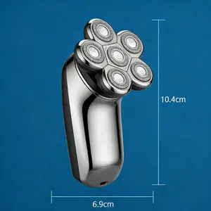Electric Shaver 10.4cm x 6.9cm Precision Blades for Men's Grooming