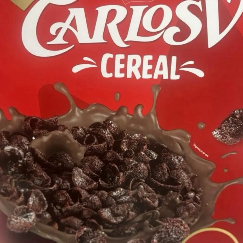 Mexican Carlo V Cereal - Chocolate Flavored Breakfast Cereal for Delicious Snacking