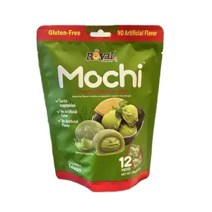 Matcha Flavor Mochi Traditional Snack Dessert Cake Creamy Matcha Latte snack  tok sweets candy Soft Treats