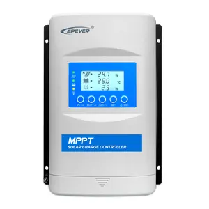 EPEVER MPPT Solar Charge Controller 40A 12/24/36/48V Auto Max PV 150V Solar Panel Charger Regulator for Gel Sealed Flooded LiFePO4 User (XTRA4415N-G3)