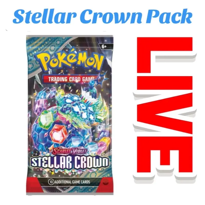 tcgplayer stellar crown booster box Pokemon Scarlet & Violet - SV07