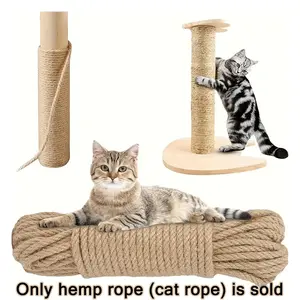 Cat Scratching Rope, 1 Count Durable Cat Scratching Rope, Scratch Post Replacement, Furniture Defense and Decoration, Scratching Posts, Pet Supplies