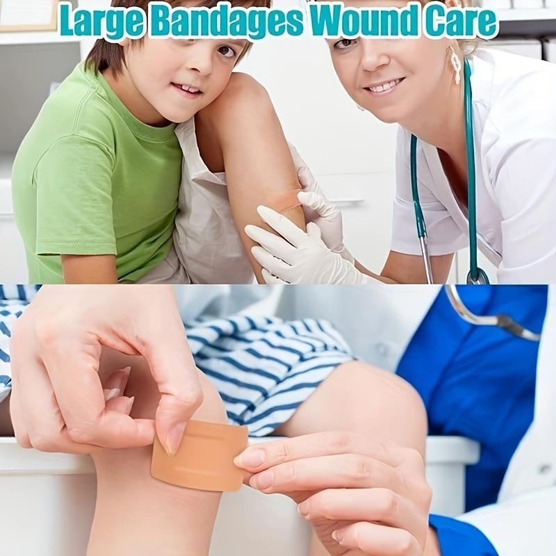 160-Pack PE Flexible Adhesive Bandages, AssortedWaterproof Breathable Bandages with Cushioned Pad forWound Care, Variety Pack with Finger & Knuckle Bandages