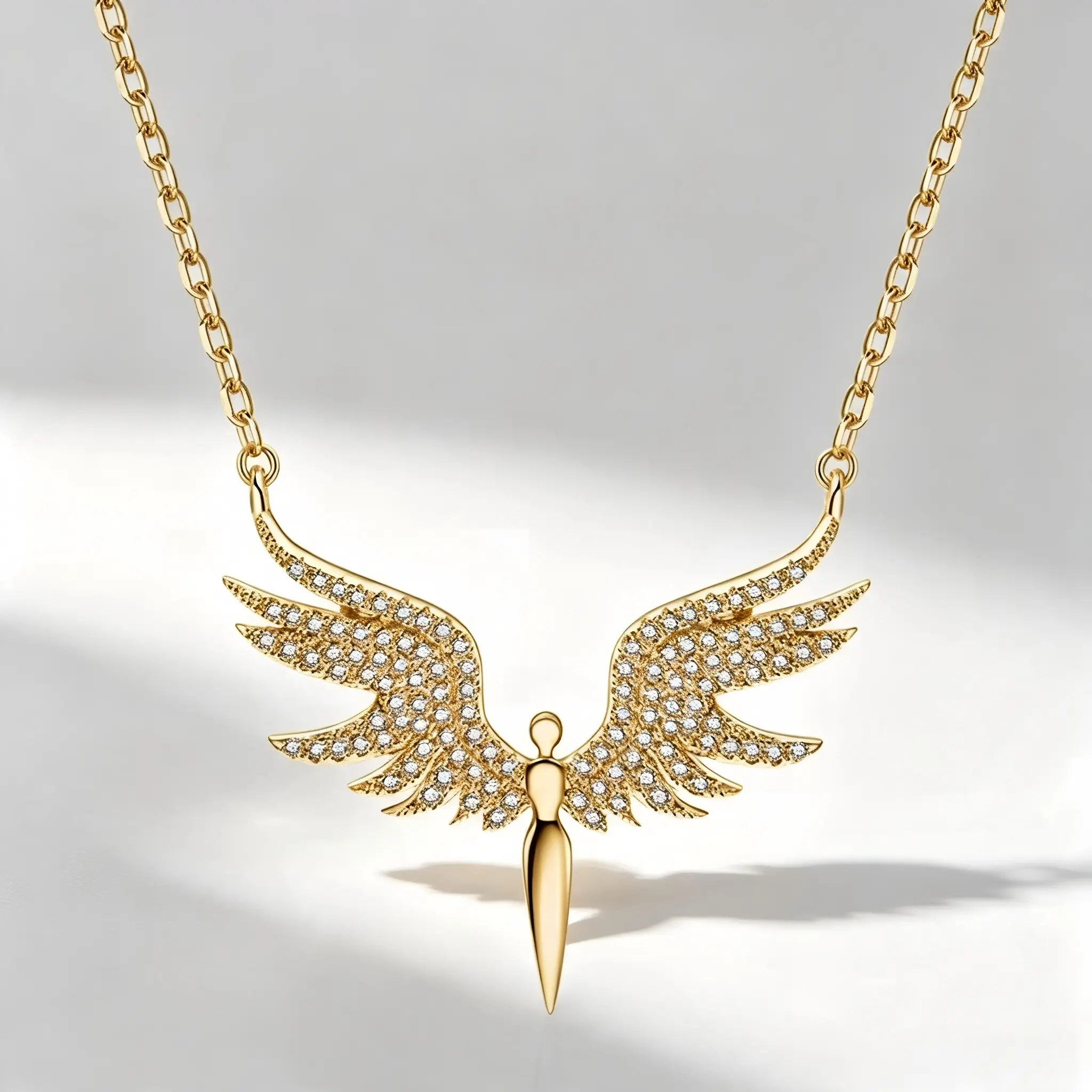 2026 New Summer Bohemian Angel Wing Pendant Waist Chain Adjustable Geometric Alloy Body Jewelry Sexy and Elegant Beach Bikini Accessory