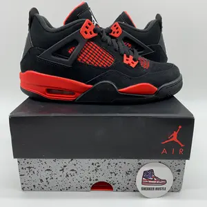 Jordan 4 Retro Red Thunder (GS)