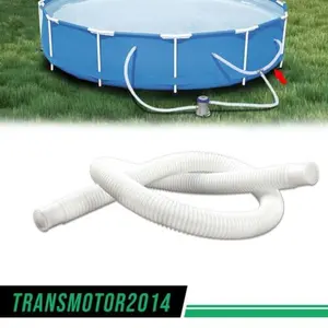 2pcs Pool Hose Fit For Intex 1-1/4 inch Hose Above Ground Pool Pump Replacement 1.25" Pvc Pipe 2pcs Pool Hose Fit For Intex 1-1/4 inch Hose Above Ground Pool Pump Replacement 1.25" Pvc Pipe