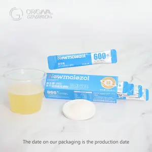 Probiotic Drink 8g 2g x 4 Packs - 600 Billion CFU Strains Stable Bacterial Formula Easy Brew Below 40°C Beverage Flavor Sugar