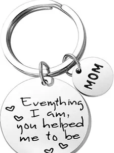 Gifts for Mom from Daughter Son - Durable Stainless Steel Keychain Stocking Stuffers Valentine's Day Birthday Gifts