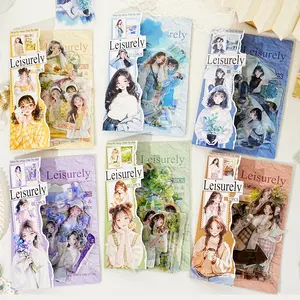 Etori Life Serenity Prelude Series Salt-Style Aesthetic Girl Cute Journal Stickers DIY Decoration for Laptop, Phone Case, Suitcase, Scrapbook, Photo Album, Student Stationery, Girl Stickers, Children's Stickers, Anime Stickers