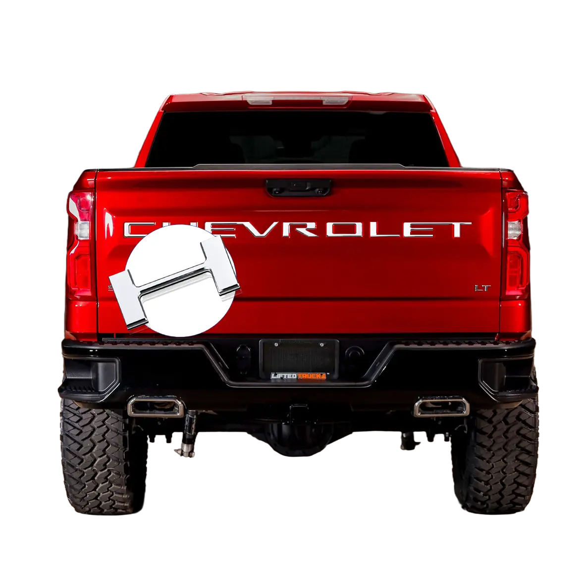 Tailgate inserts letters stickers decal exterior truck accessories  Compatible for 2019 2020 2021 2022 2023 2024 2025 chevy Chevrolet Silverado 1500 2500