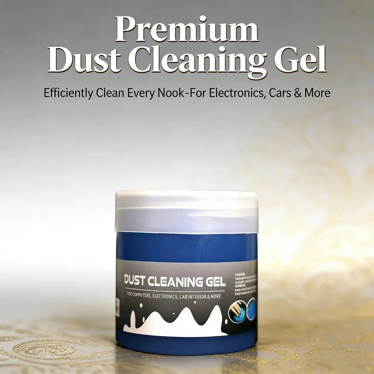 Plastic Universal Sticky Cleaning Gel Vacuum - Efficient Dust Removal Tool for Cars, Car Vents, Keyboards, Interior Care, Efficiently Cleans Every Nook Car Cleaning Supplies Interior Detailing Products