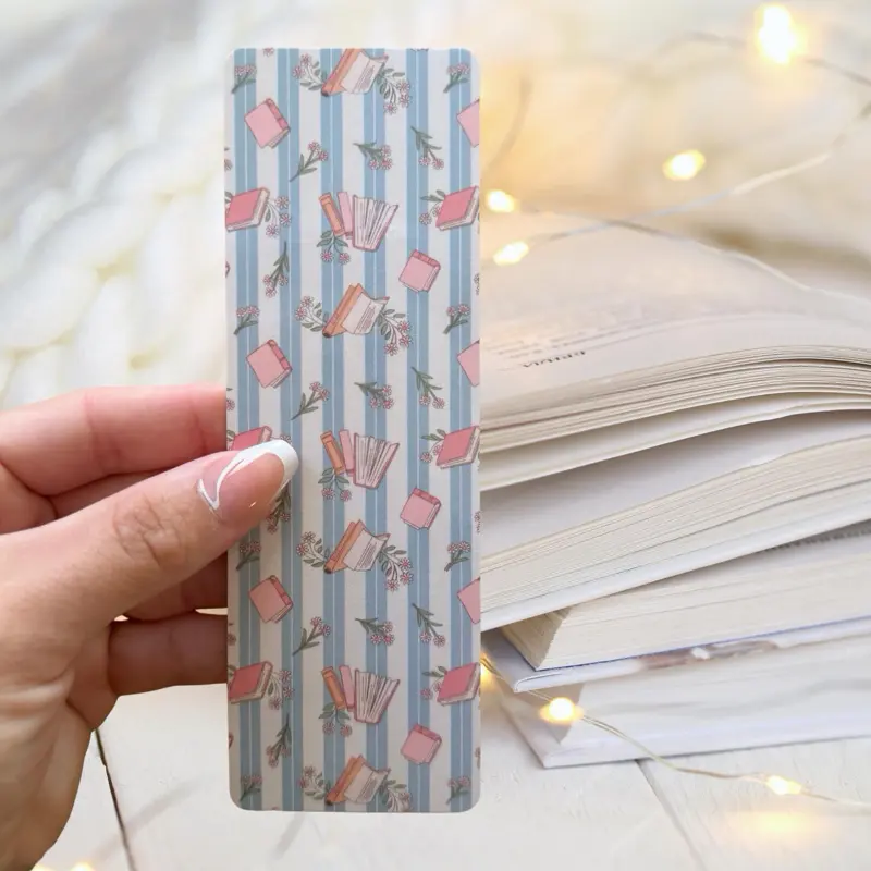 Laminated Pattern Paper Bookmarks, Fun Reading Bookmarks, Teacher and Student Gifts, Bookmarks for Kids