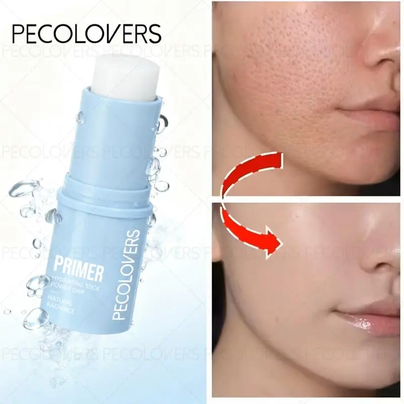 1pc New Invisible Pore Foundation Stick - Matte And Moisturizing Blur Base, Brightening And Pore Concealing, Lightweight Oil-Control Texture, Easy Application, Invisible Pore Stick, Perfect Christmas Gift for Girls